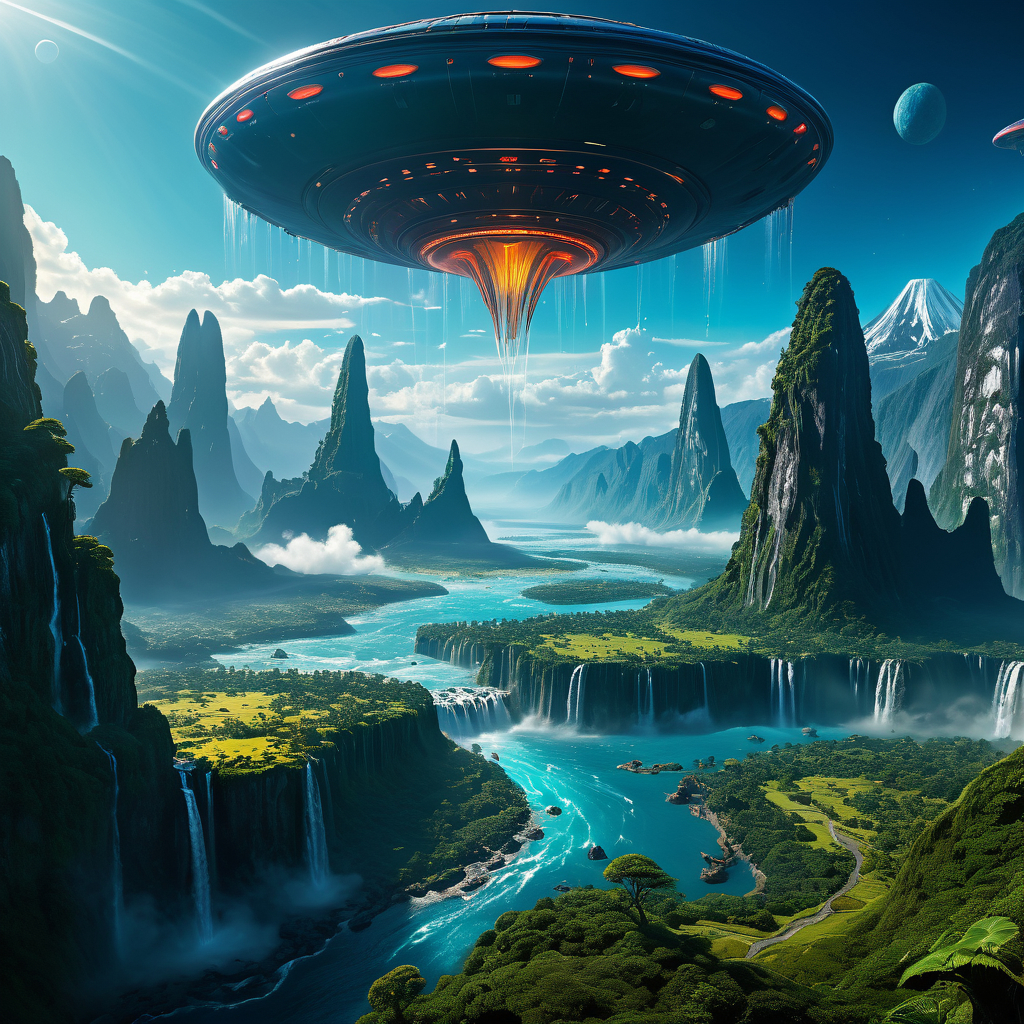 paysage UFO